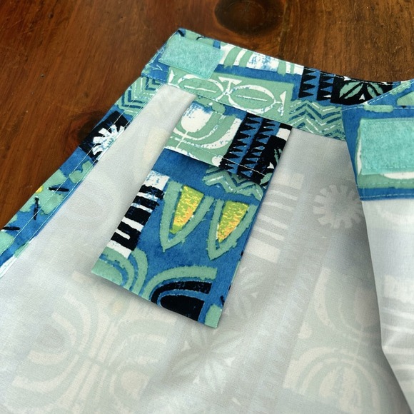 RIP SKIRT Floral Patchwork Mini Wrap SKIRT S Colorful Beach Surf Hawaiian Beachy - Picture 6 of 12